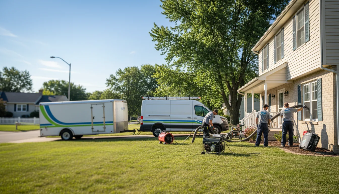 Flooded Basement Restoration And Cleanup With Repair in Newman Grove, NE near me